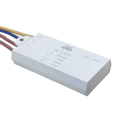 China DK 20KV 20KA LED SPD Led Driver Surge Protection Led Driver SPD 10kv 20kv DK-LED10 Surge Protector for sale