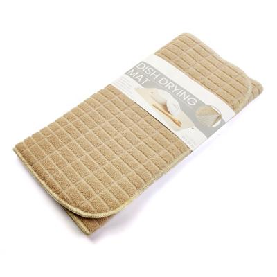 China Sustainable kitchen dish drying moss mat for sale