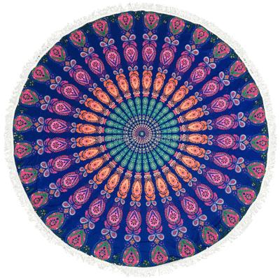 China Wholesale Manufacturer Amazon Hot Selling QUICK DRY Round Beach Towel for sale