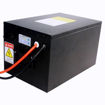 China Golf Carts Big Power 5000w Golf Cart Battery Pack 16S1P 48V 100Ah Lithium Battery for sale