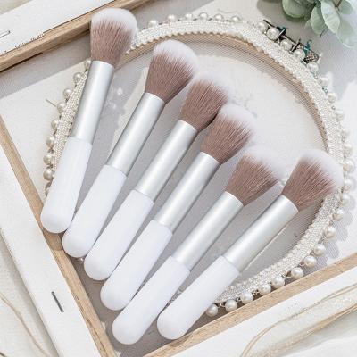 China Makes Apply Makeup Latest Design Fashion Pink Fantasy Makeup Brush Pink Marble Makeup Brushes With Bag for sale