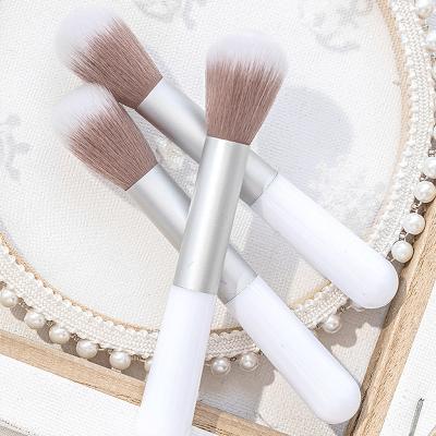 China Makes Apply Makeup New Arrival Private Label 3pcs High Quality Black Handle Cosmetic Eye Shadow Brush Synthetic Hair Eye Brush for sale