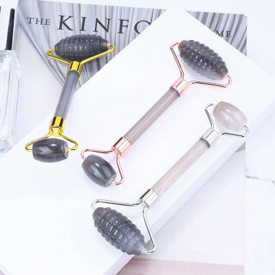 China Natural Welded Facial Sha and Jade Roller Anti Aging Facial Face Lift Massage Gua for sale