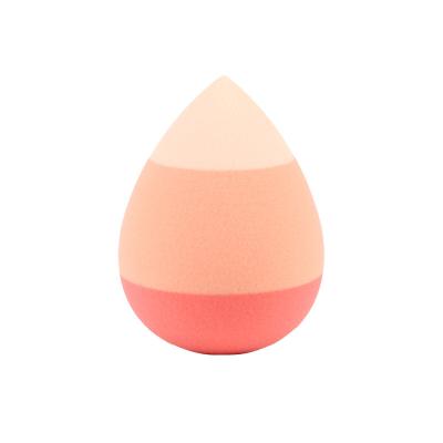 China Makes Apply Custom Soft Face Makeup Gradient Rose Applicator Hydrophilic Polyurethane Blast Beauty Makeup Sponge Egg Cosmetics Wholesale Blender for sale