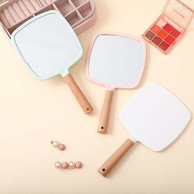 China Makes Apply Makeup Free Sample Heart Square Round Pocket Compact Custom Logo Mirror Portable Travel Makeup Mirror for sale