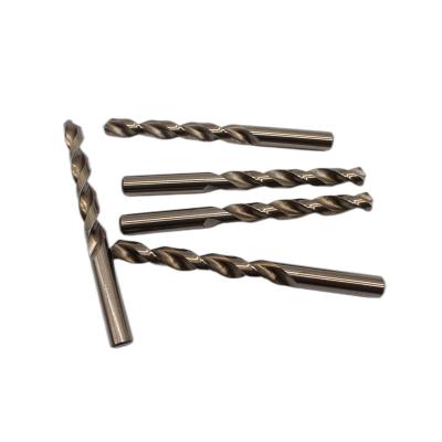 China High Quality Drilling Holes M35 HSS-CO Cobalt Drill Bits HSS Twist Drill Bits For Stainless Steel for sale