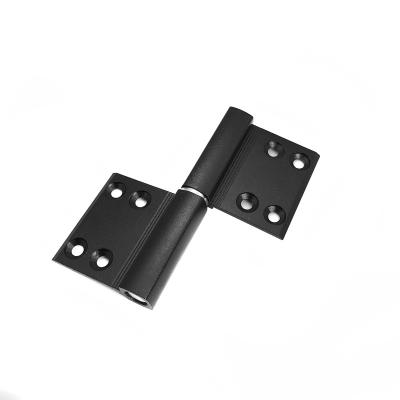 China Modern factory direct aluminum and wood doors Anti-dislodging aluminum hinge for sale