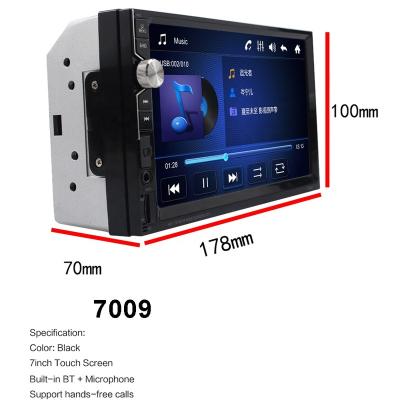 China Android Dvd system 1 din pioneer multimedia car stereo remote control auto mp3 player radio BT-enabled mp3 player for sale