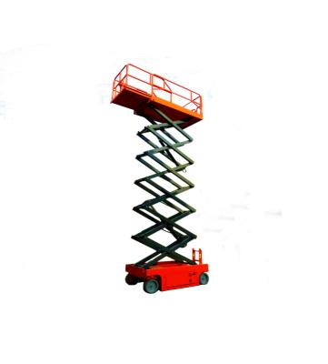 China Hotels Hydraulic Mobile Electric Scissor Man Lift Platform for sale