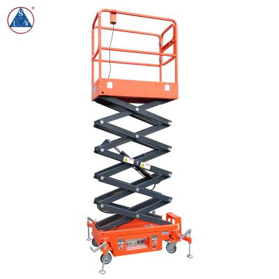 China Mobile Electric Person Lift Lift Table Hotels Hydraulic Scissor Lift Platform for sale