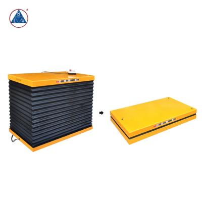 China Electric Fixed Scissor Lift Platform Hotels Hydraulic Scissor Lift Table for sale