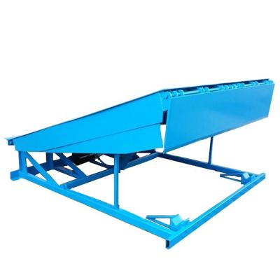 China Garment Shops Customize Hydraulic Available Electric Fixed Dock Leveler In Warehouse for sale