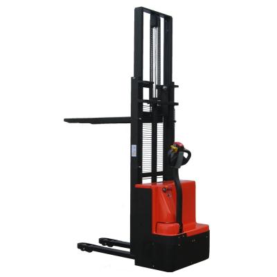 China Hotels Electric Rider Reach Lift Forklift Palle Stacker 5m Elevator Height for sale