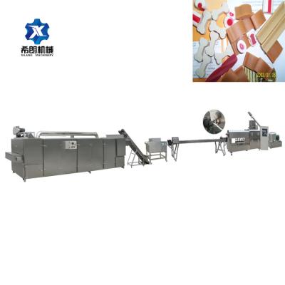 China Dog Chew Extruder Machine High Efficiency Low Cost Pet Chew Snacks Food Production Line Dog Treats Extruder for sale