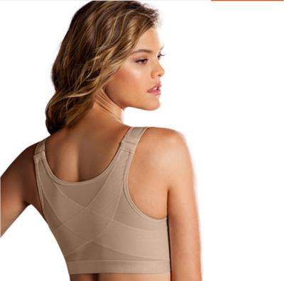 China New Product Seamless Women's Full Coverage Front Closure Wire Free Bra for sale