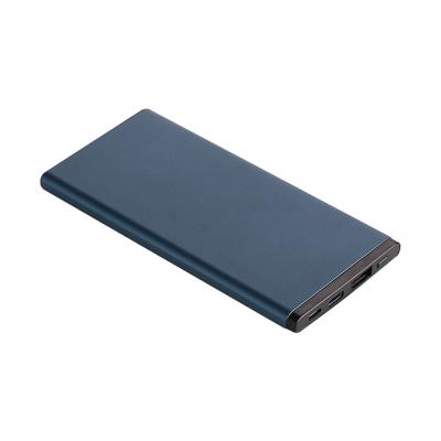 China Professional Super Slim Design 5000mah Fast Power Bank USB Output Support Mobile Charging Power for sale