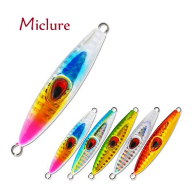 China MICLURE-MJ191- 12g/20g/28g/40g/60g/80g-metal alloy lead jack casting fishing lure for sale