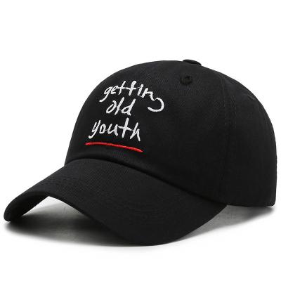 China Fashion Spring Summer Outdoor Sport Graffiti Letters Embroidered Adjustable Men Women Hats Fashion Hip Hop Hat Baseball Cap for sale