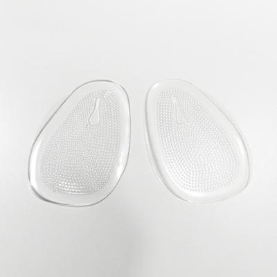 China High quality reusable adhesive ball making gel of foot pad silicone sticky gel shoe forefoot cooling pads for sale