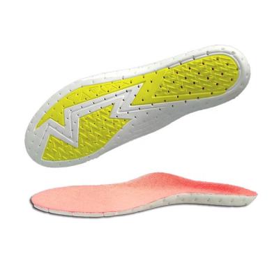 China Net Fabric + EVA Latest Product Packaging Shoe Insole Shock Absorption Sport Insole for sale