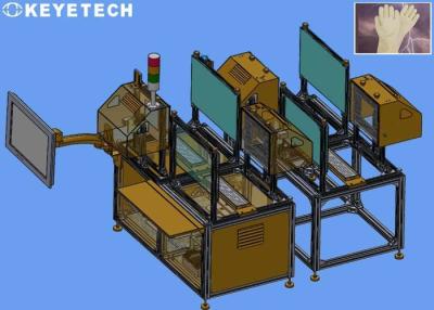 China Luvas médicas do PVC de KEYE que testam o equipamento remoto SS 304 da inspeção visual material à venda