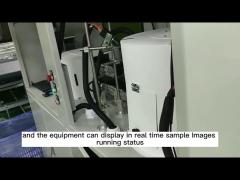 Appearance defect intelligent detection machine for yogurt cups