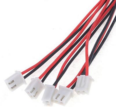 China 24AWG JST XH2.54 2 Pin Connector Plug Wire Cable 20cm Length XH2.54 for sale