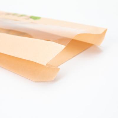 China Brown Kraft Paper Bag Recyclable Disposable Kraft Lamination Inside Cheap Price Paper Bag for sale