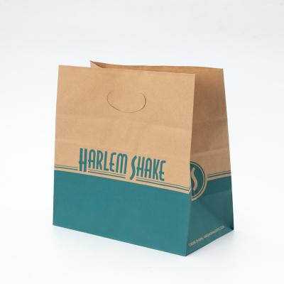 China Wholesale Custom Die-Cut Luxury Paper Bags Recyclable Brown Paper Shopping Gift Bag Packaging Paper Bag for sale