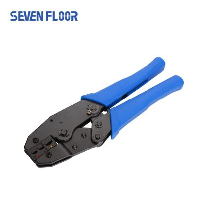 China Crimping Type Network Cable Ratchet Ferrules Hand Pliers Crimping Tool For AWG10-22 for sale