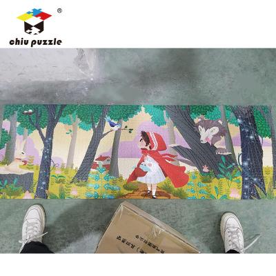 China Super Jigsaw Jigsaw Game Playful Jigsaw Customization Large Paper Wooden Puzzle for sale