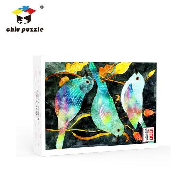 China Hot Sell Educational Toy 1000 Piece Paper Jigsaw Puzzle Personalized Customized Educational Toys forchildren for sale