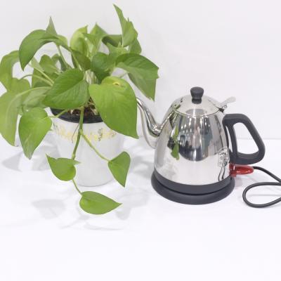 China Rotating BOM 1 L Stainless Steel Temperature Base 360 ​​Degree Electric Variable Kettle For For Over Coffee for sale