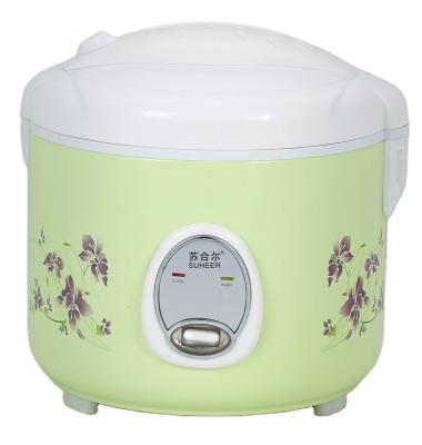 China Outdoor High Quality Luxury New Design Handle 1.8l Plastic Electric Rice Cooker for sale