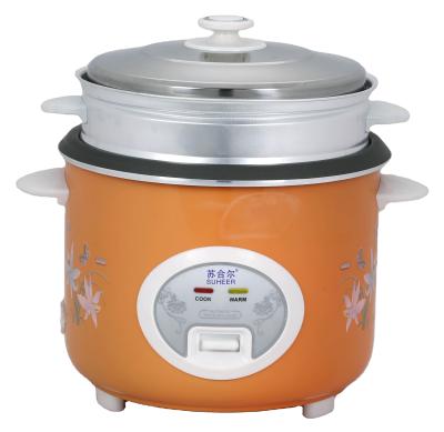 China Hotel 1.8L Rice Cooker Home Appliances Drum Rice Cooker With Steamer for sale