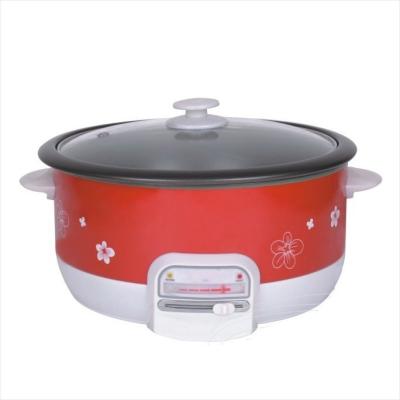 China Easy Operation 3L Electric Slow Cooker And Electric Cooker For Two Purpose OEM Hot Pot for sale