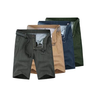 China Wholesale Simple Design Anti-wrinkle Streetwear Relaxed Cargo Pants With Belt Casual Men's Cargo Pants for sale