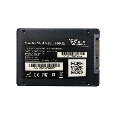 China Factory Wholesale 512GB 2.5 Inch SATA3 SSD Drive 512gb Internal SSD Laptop for sale