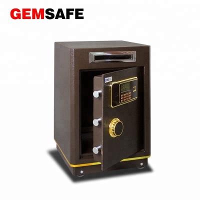 China E550QT GEMSAFE Heavy Duty Steel Drop Slot Under Counter Electronic Coin Deposit Safes for sale