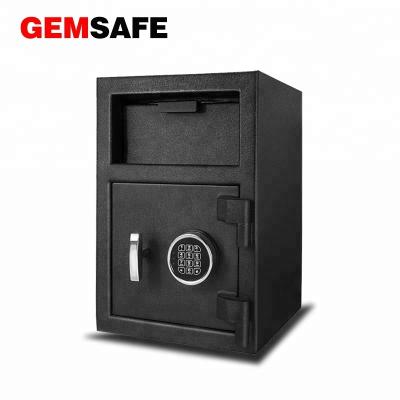 China GEMSAFE Heavy Duty Steel QF510 Drop Box Safe Electronic Deposit Security Deposit Mailbox for sale