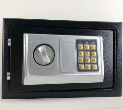 China 2022 Guangdong Heavy Duty Steel Mini Home Safe Box With Electronic Lock Security Box for sale