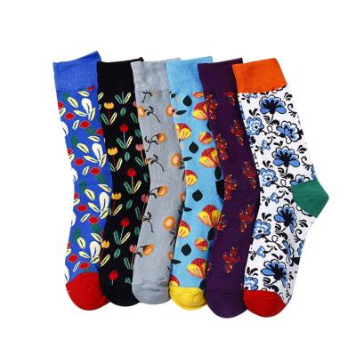 China Autumn sports personality spring middle socks women and man couples decorative socks for sale