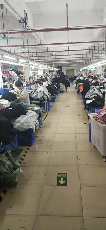 Verified China supplier - Dongguan Yuxin Garment Co., Ltd.