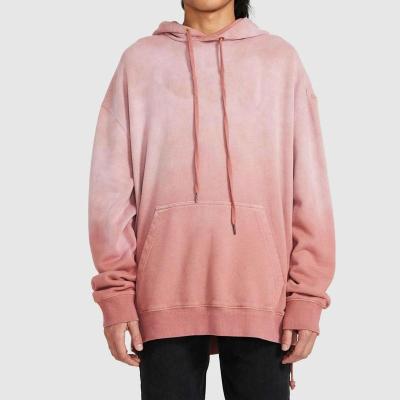 China Casual QUICK DRY hoodies plus size men's sweaters faded washed 100% cotton plus size unisex hoodies for sale