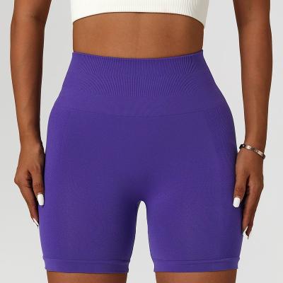 China High Crack Women's Breathable Waist Fitness Seamless Quick Dry Shorts Comfortable! crack! for sale