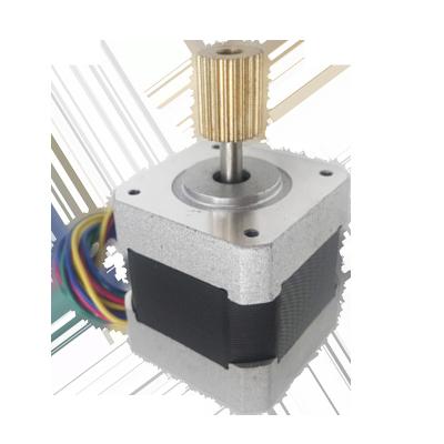 China As Required 1.8 Degree 42mm NEMA 17 Stepper Motor Hybrid Assemble With 42 Planetary Gearbox for sale