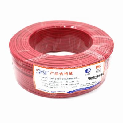 China 1.5mm 2.5mm 4mm 6mm 10mm Industrial Single Core 16mm PVC Coated Electrical Cable and Copper Wire for sale