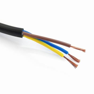 China H05VV-F Power Station Copper PVC Sheath Load or Insulated Plastic Signal Control Cable for sale