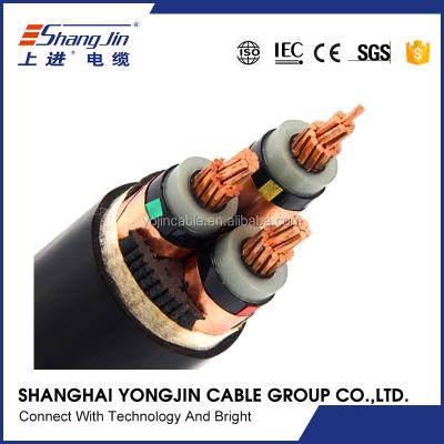 China Build Premium Medium Voltage Xlpe Insulated 3 Phase Power Cable Price for sale