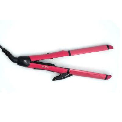 China 2in1 hotel hair straightener and curling iron for sale